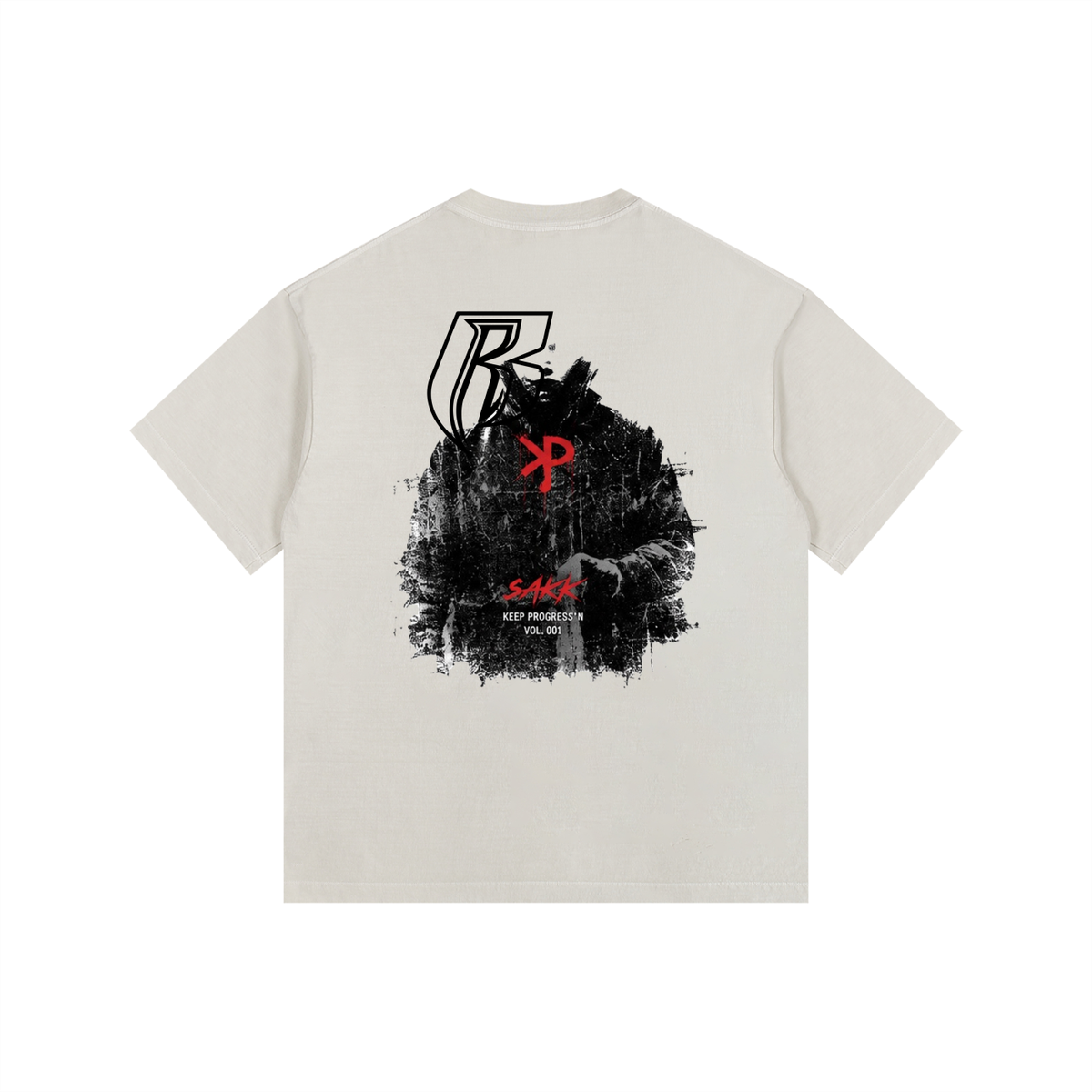 Vintage Washed Oversized Cotton T-Shirt