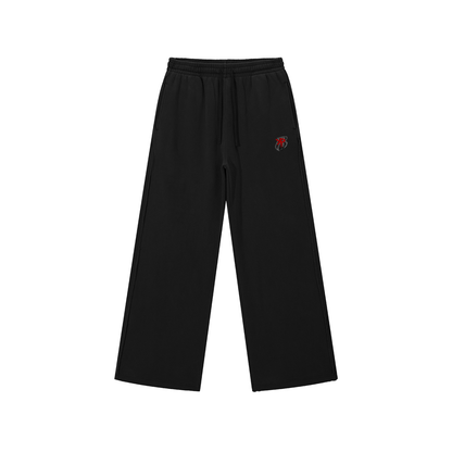 Snow Washed Raw Edge Sweatpants