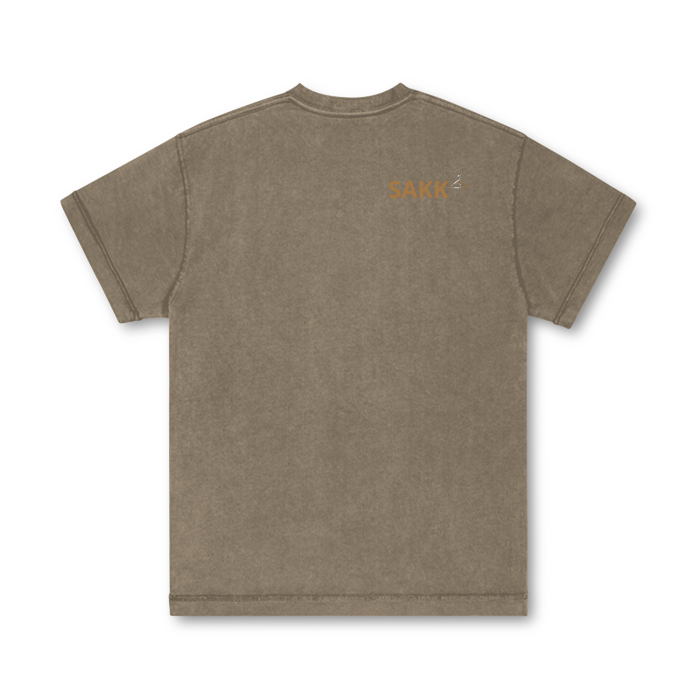 HWC Unisex Top Stitching Stone Wash T-Shirt sakkstyles.com
