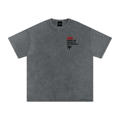 The Archive Snow Washed Oversized Cotton T-Shirt