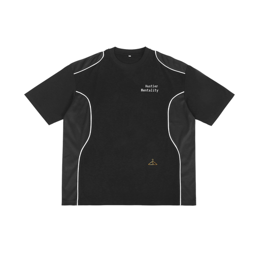 Contrast Piped Panel T-Shirt sakkstyles.com