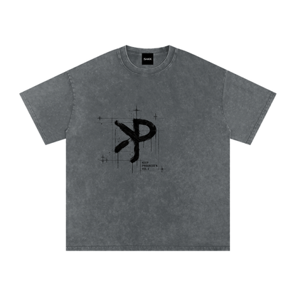 KP Snow Washed Oversized Cotton T-Shirt