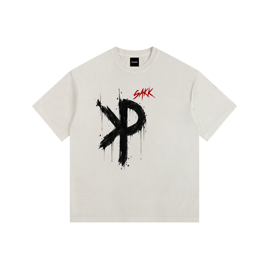 Vintage Washed Oversized Cotton T-Shirt