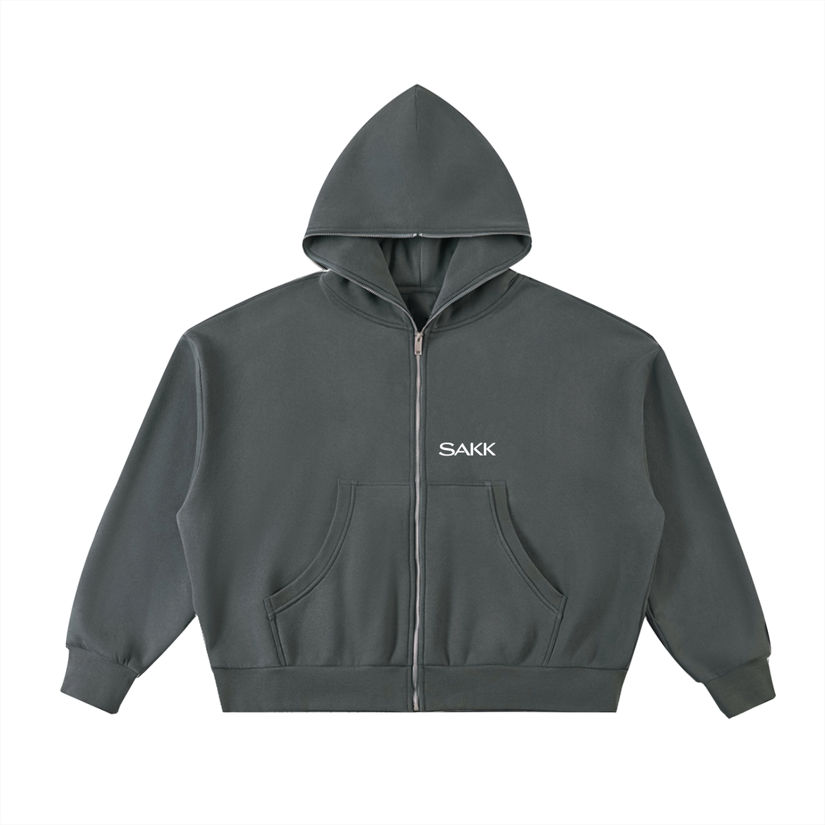 Cover Me Full-Zip Boxy Hoodie sakkstyles.com