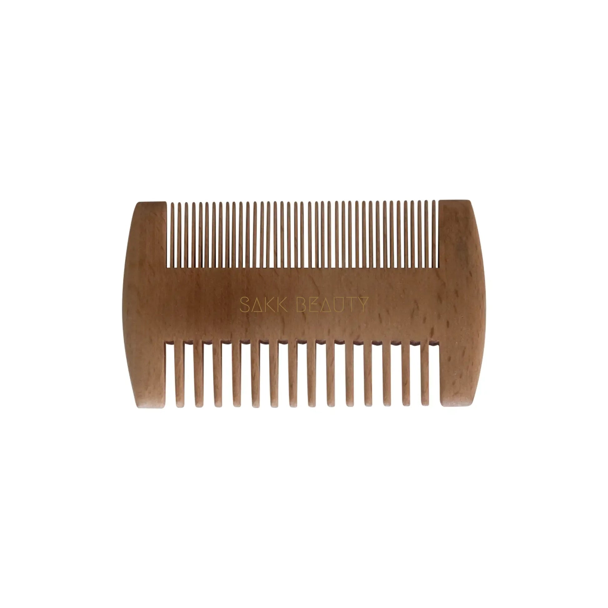 Bamboo Beard Comb sakkstyles.com