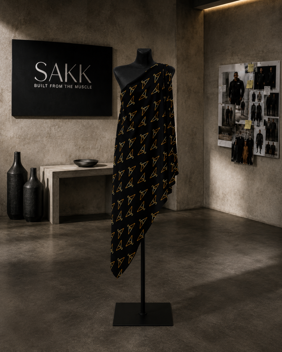 The Monogram Knit Textile Fabric sakkstyles.com