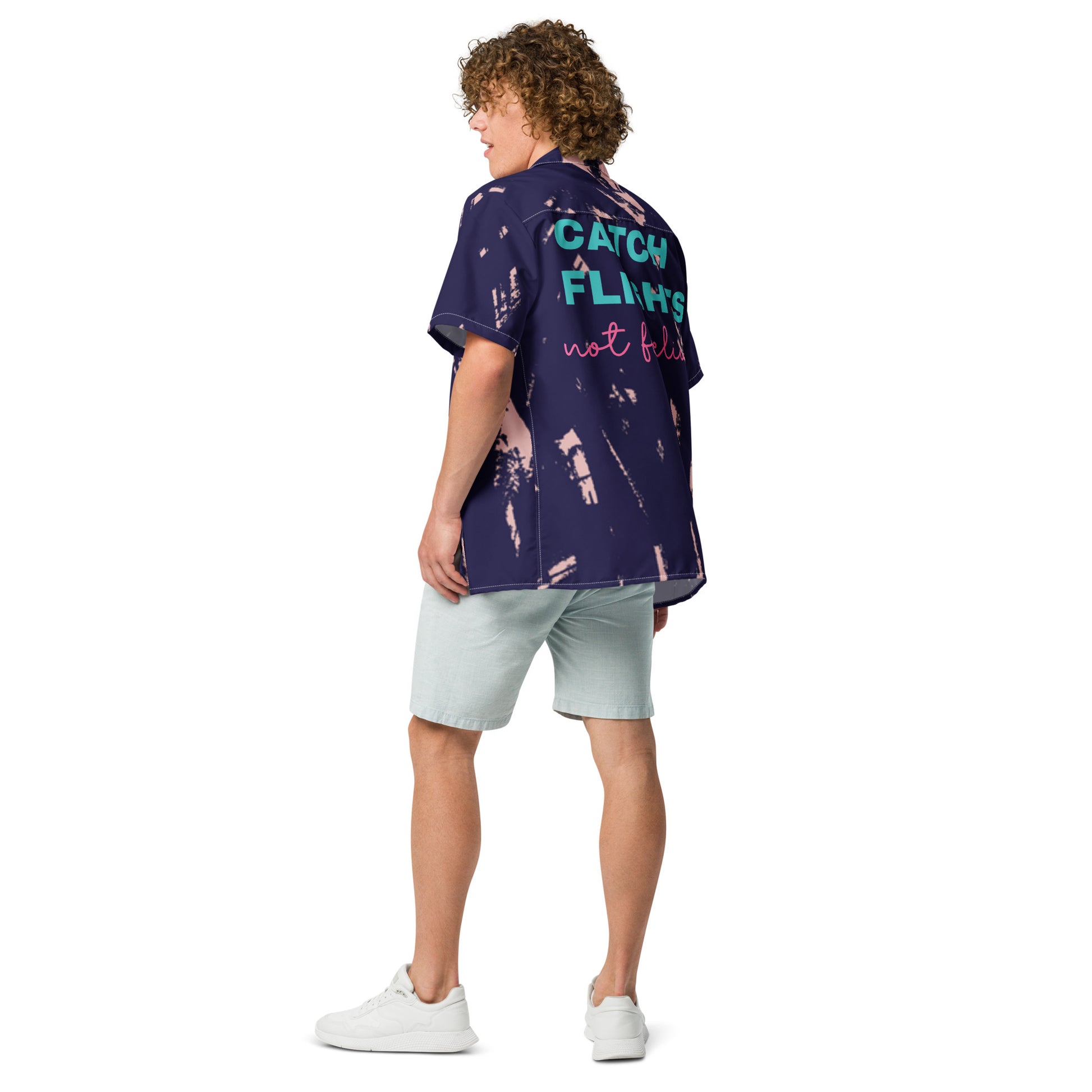 Catch Flights Button Down sakkstyles.com