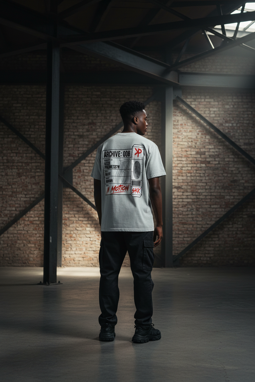 The Archive Snow Washed Oversized Cotton T-Shirt