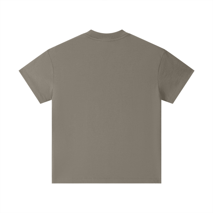 Streetwear Kids Heavyweight 305G Earth Tone FOG 100% Cotton T-Shirt sakkstyles.com