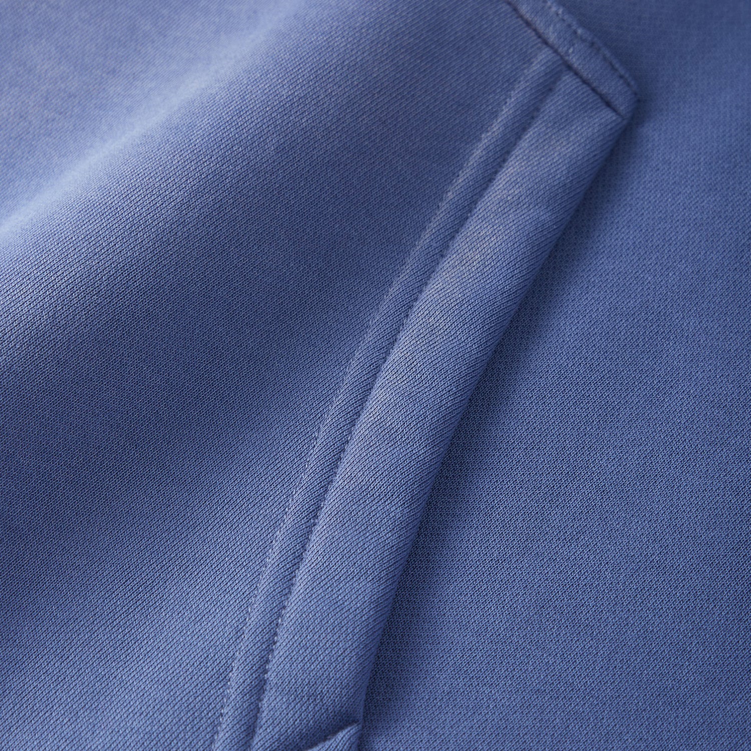 Spot on Denim Blue Unisex Washed Dyed Fleece Hoodie sakkstyles.com