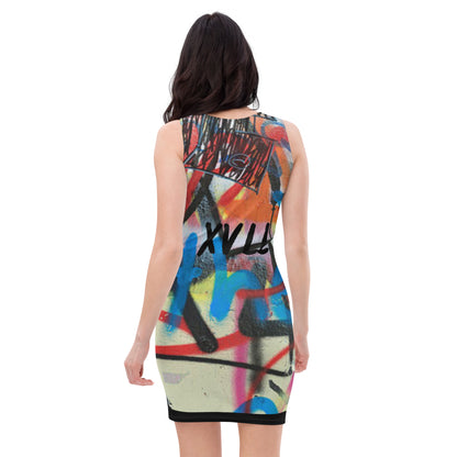 Graffiti Love Dress sakkstyles.com