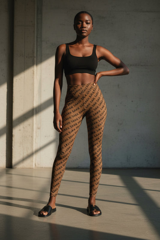 The Form Leggings [cocoa] sakkstyles.com