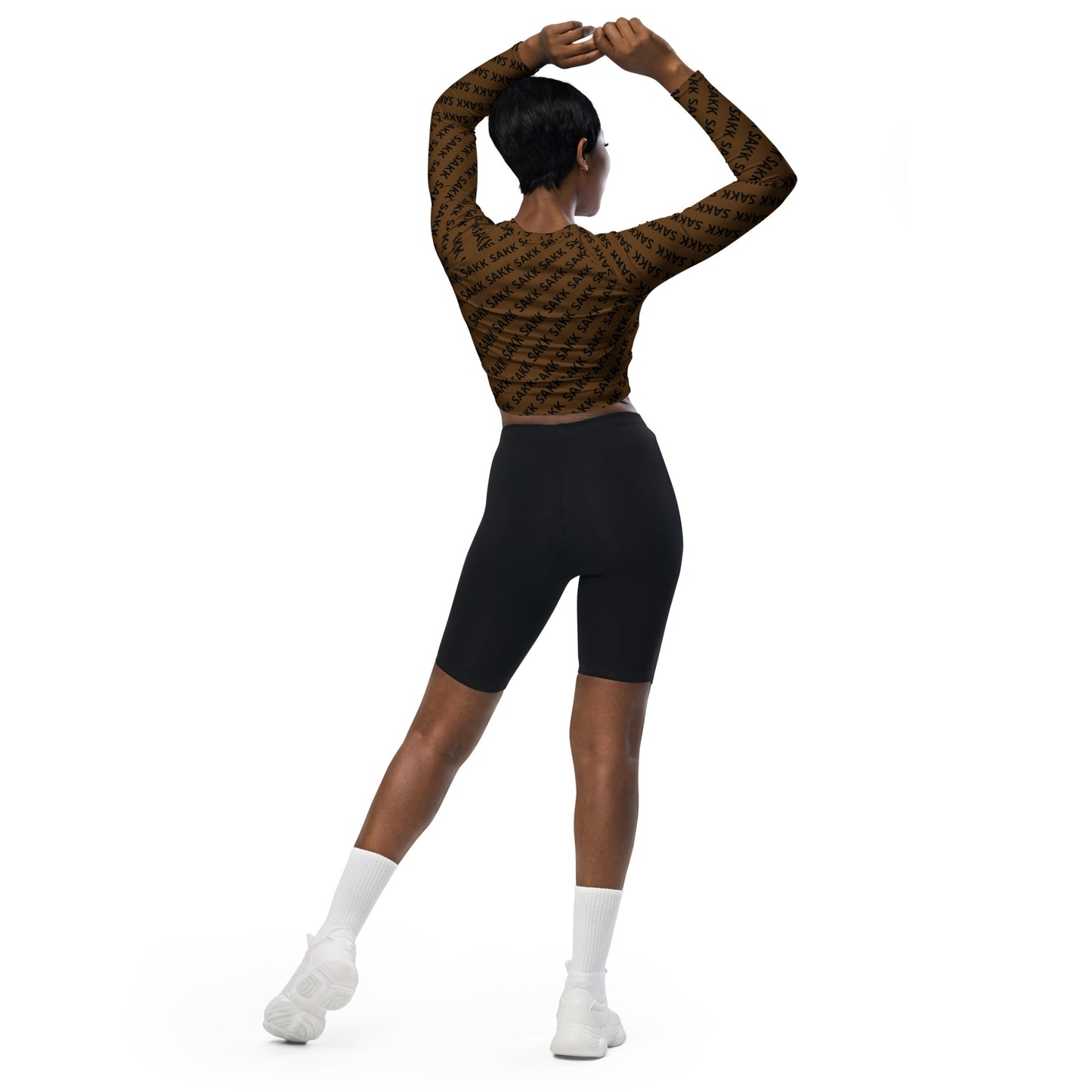 CoCo long-sleeve crop top sakkstyles.com