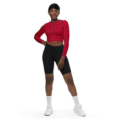 Suki long-sleeve crop top sakkstyles.com
