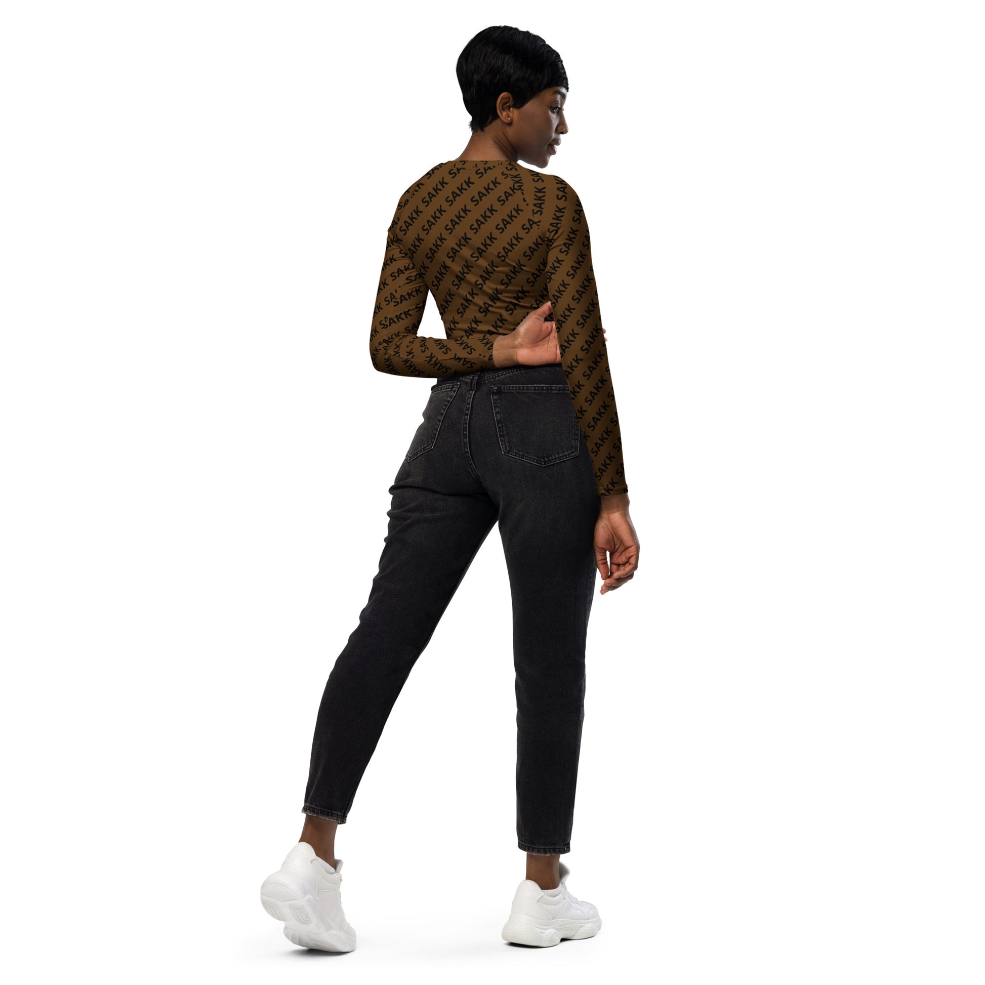 CoCo long-sleeve crop top sakkstyles.com