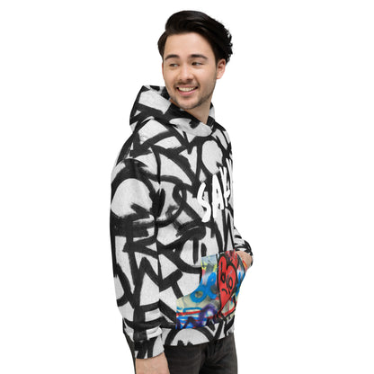 Graffiti love Hoodie sakkstyles.com