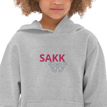 Beautiful Butterfly Girls fleece hoodie sakkstyles.com