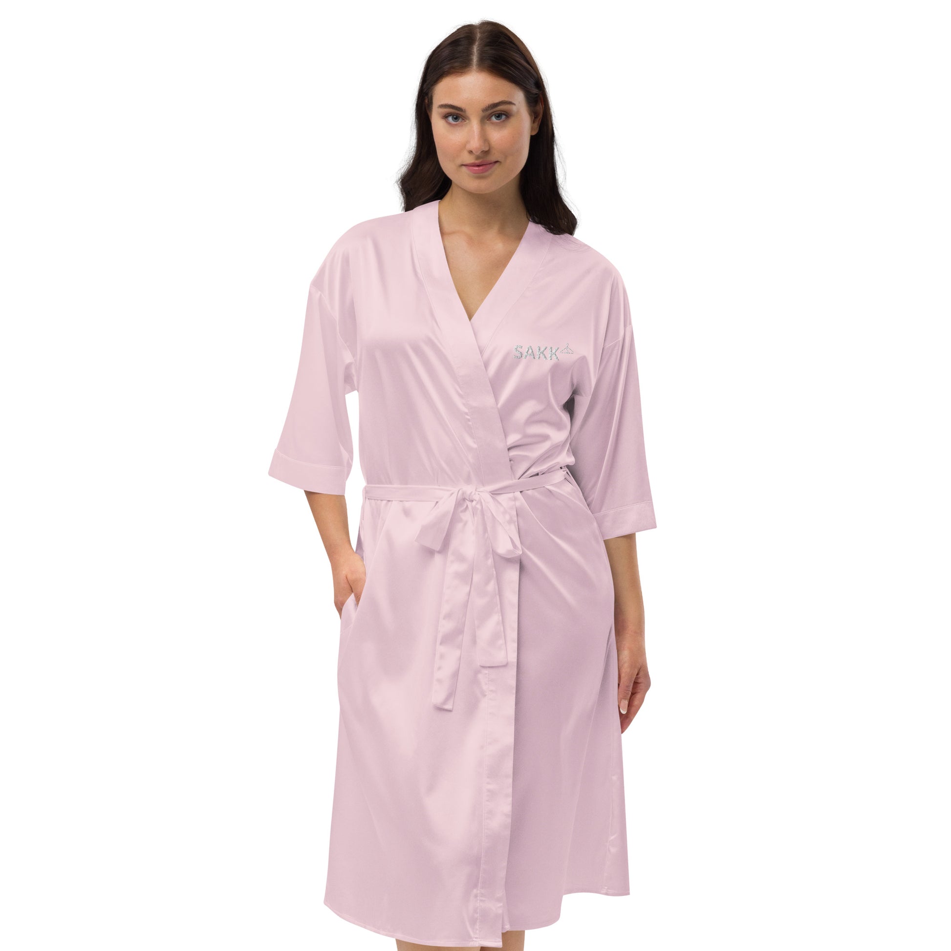 Sasha Satin robe sakkstyles.com