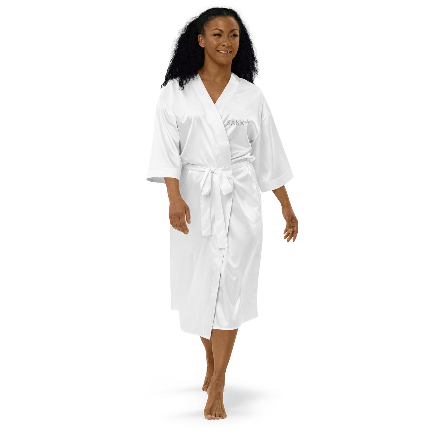 Sasha Satin robe sakkstyles.com
