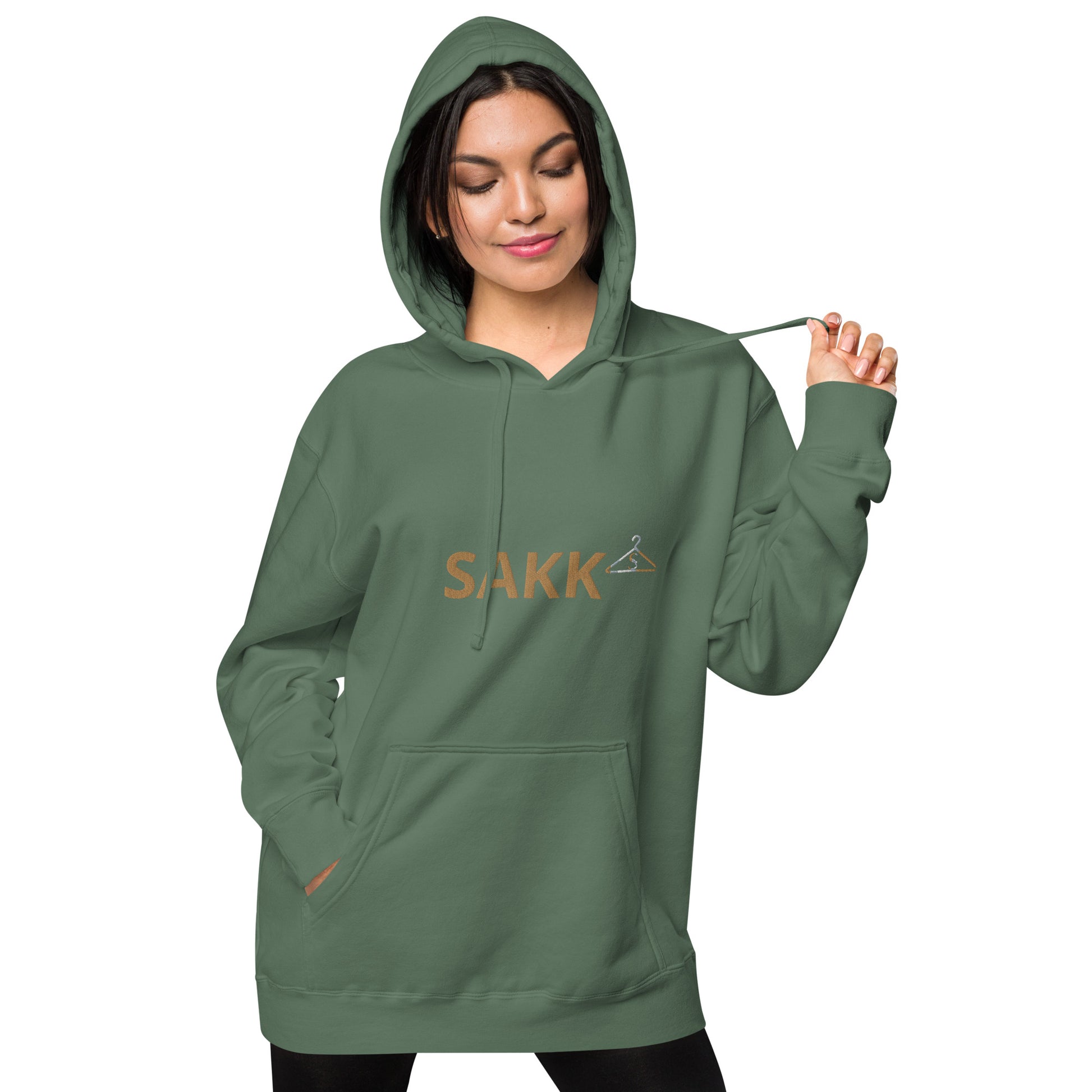 Gims Unisex pigment-dyed hoodie sakkstyles.com